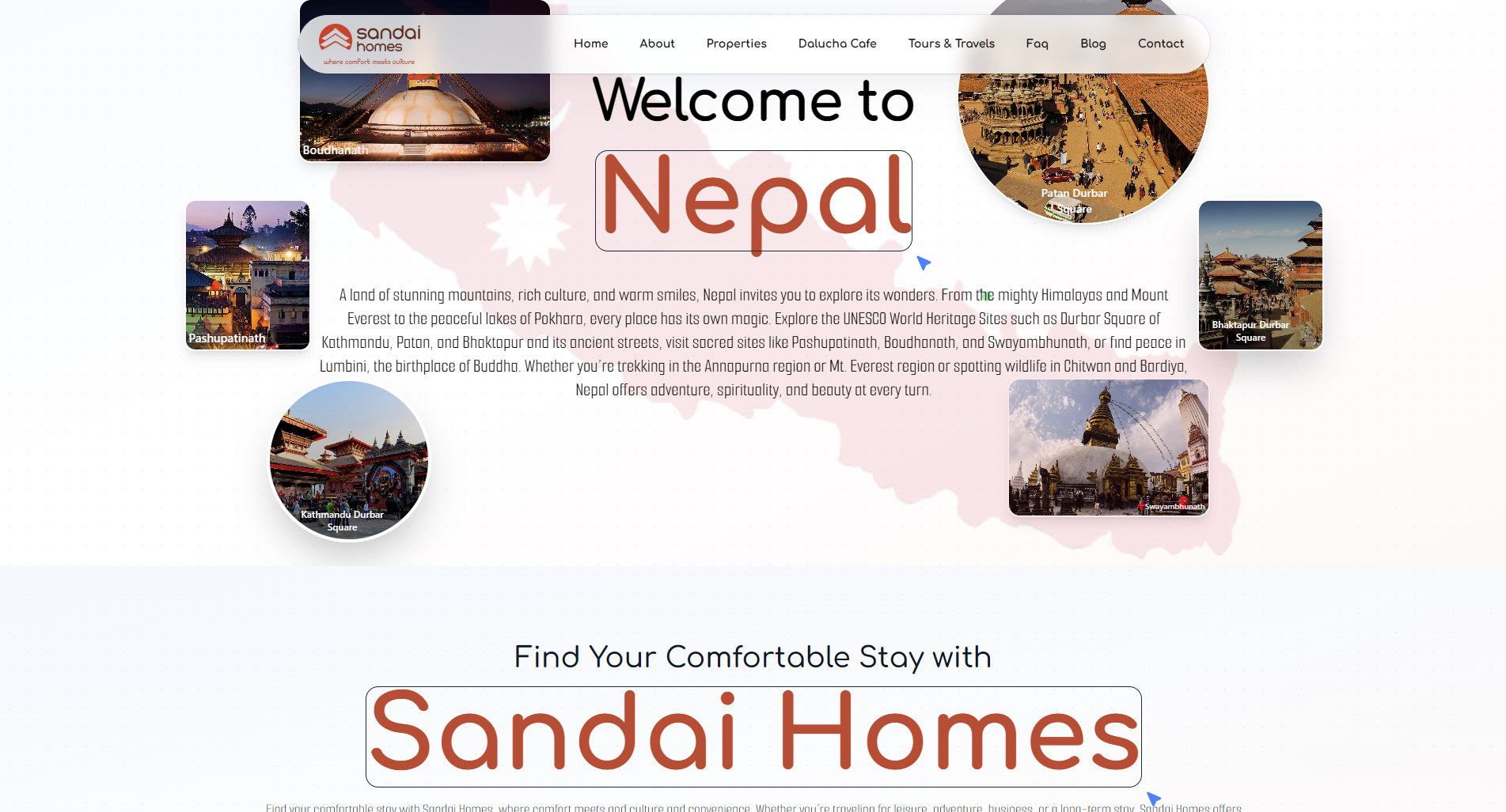 Sandai Homes - Website & Operations Management for Boutique Homestay